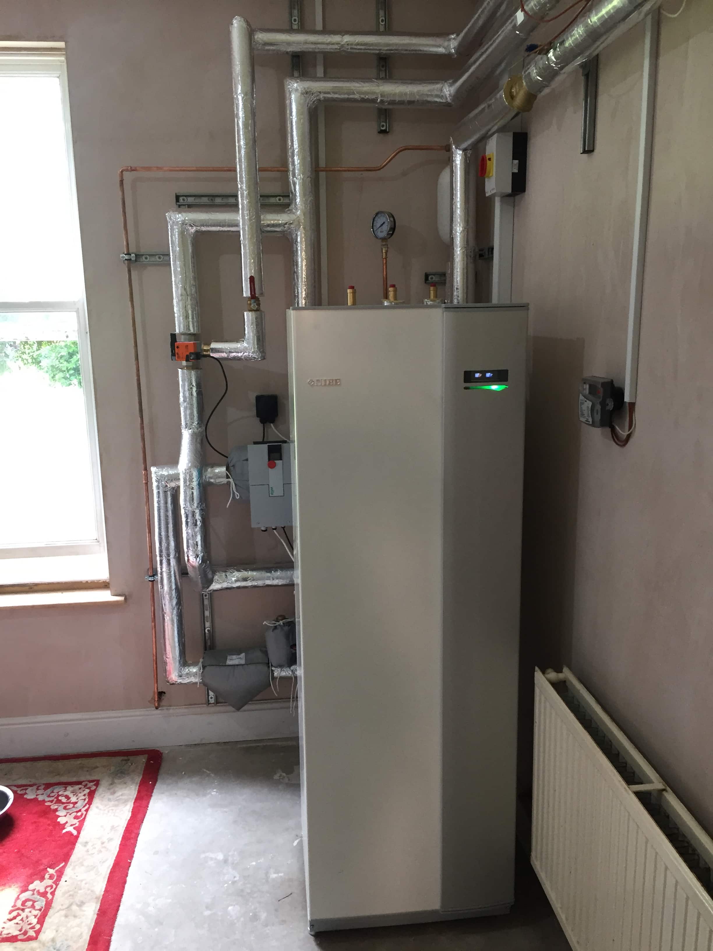 image of new eco boiler install in customer home