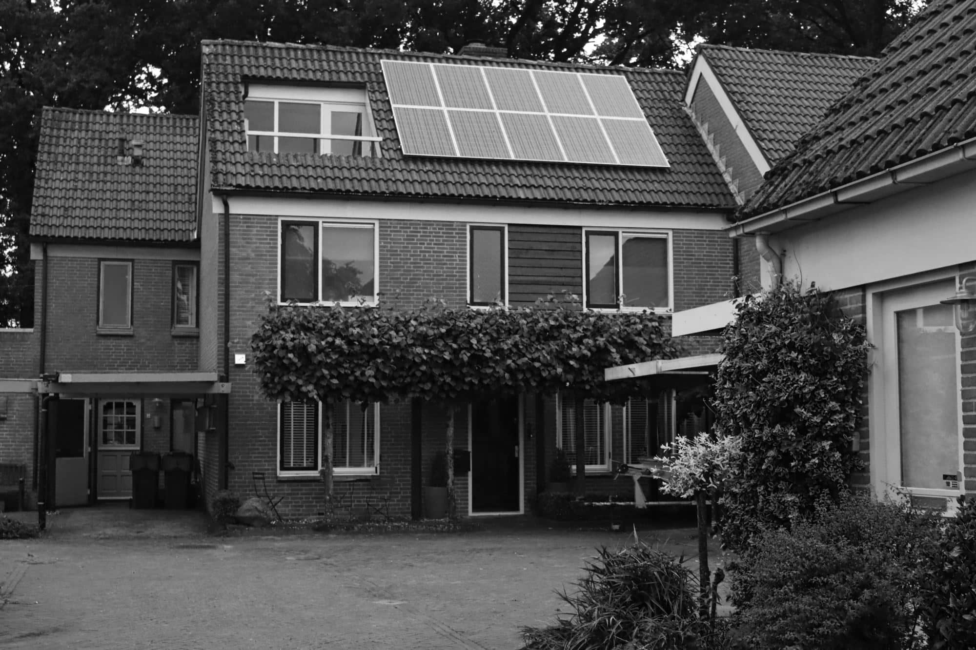 PV Solar Panels on a rooftop