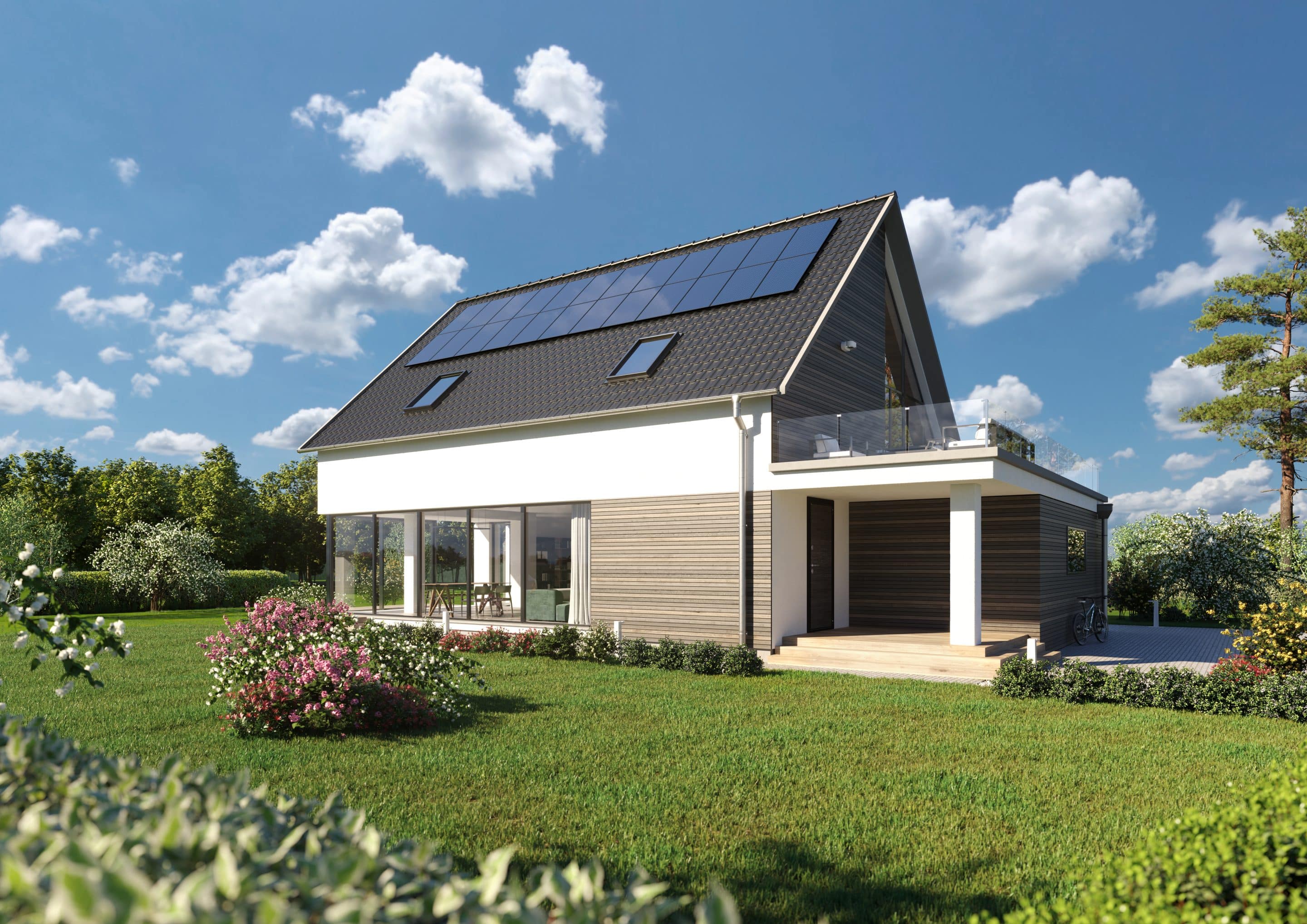 NIBE Solar house scaled